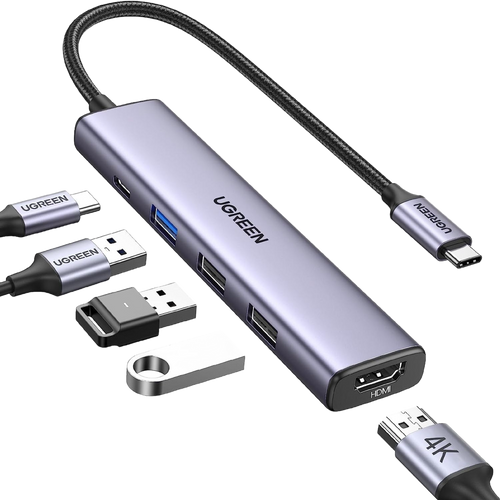 UGreen 5-in-1 USB-C Expansion Hub Adapter