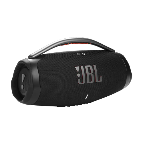 JBL Boombox 3 in Black, angled view