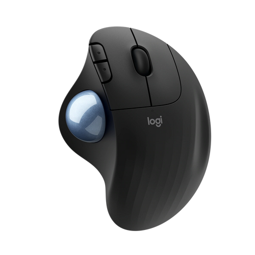 Logitech ERGO M575 wireless trackball, top view