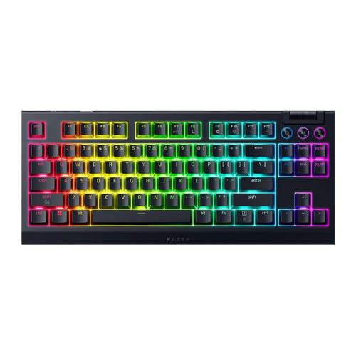 Razer BlackWidow V4 Tenkeyless HyperSpeed wireless keyboard