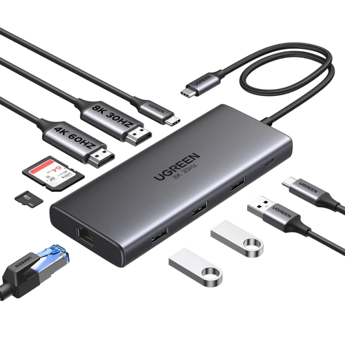 UGreen 15534 Revodok Pro 10-in-1 USB-C Hub