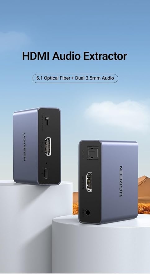 UGreen 60649 HDMI Audio Extractor 4K@30Hz