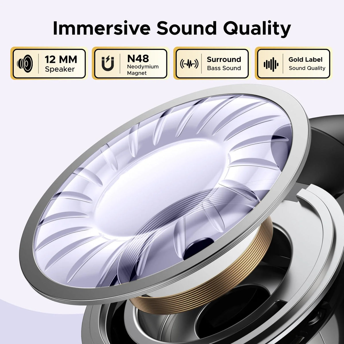 UGreen HiTune S3 Clip-On Wireless Earbuds