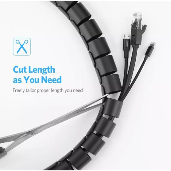 UGreen Spiral Cable Zipper Organizer