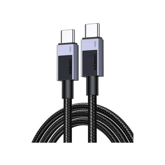 UGreen USB-C to USB-C 100w Braided Charger Cable - 1m