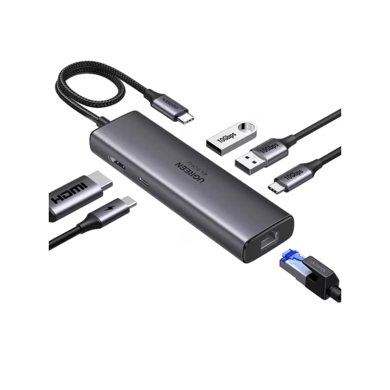 UGreen 6-in-1 USB-C Expansion Hub Adapter