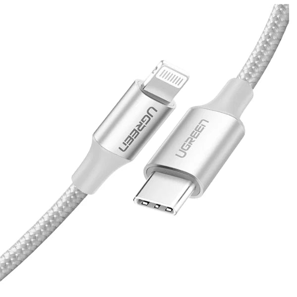 UGreen USB-C to Lightning Braided Cable - 1m