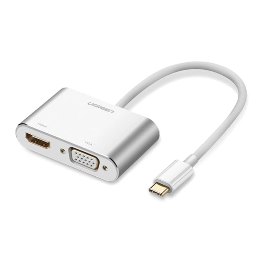 UGREEN USB-C to HDMI 4K & VGA Converter (30843) – 15cm