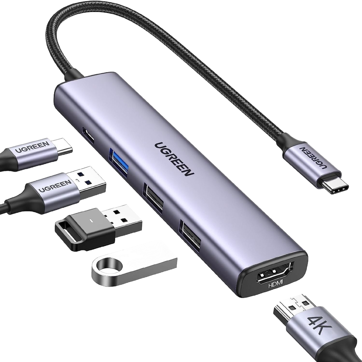 UGreen 5-in-1 USB-C Expansion Hub Adapter