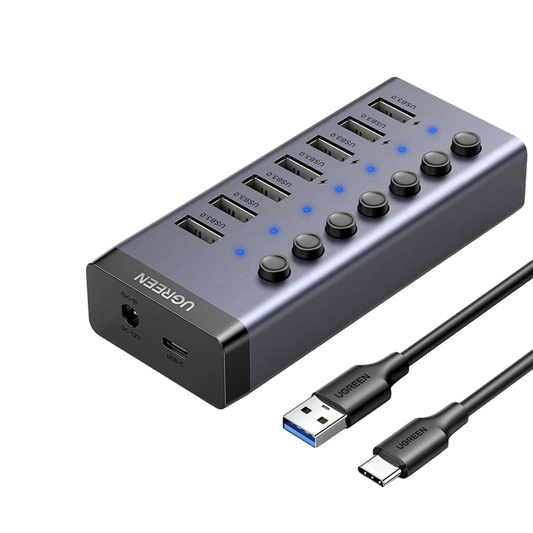 UGreen 7-Port USB 3.0 Hub – 1m Cable