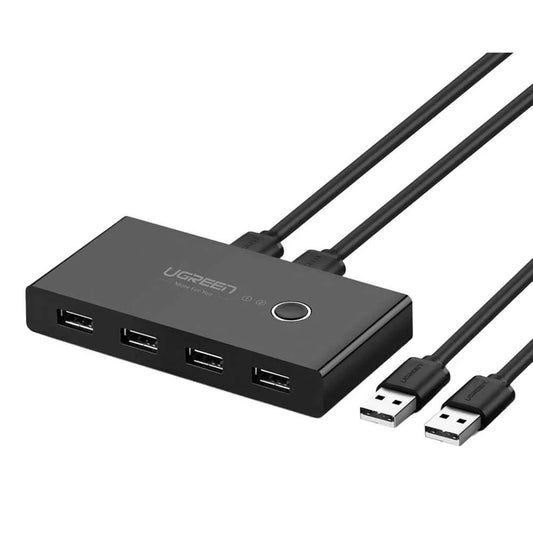 UGREEN 2-Port USB KVM Switch (30767) – 4 USB 2.0