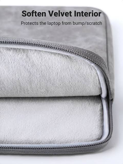 UGREEN LP187 Laptop Sleeve 13-14" – Velvet & Leather (60985)