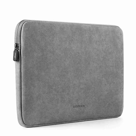 UGREEN LP187 Laptop Sleeve 13-14" – Velvet & Leather (60985)