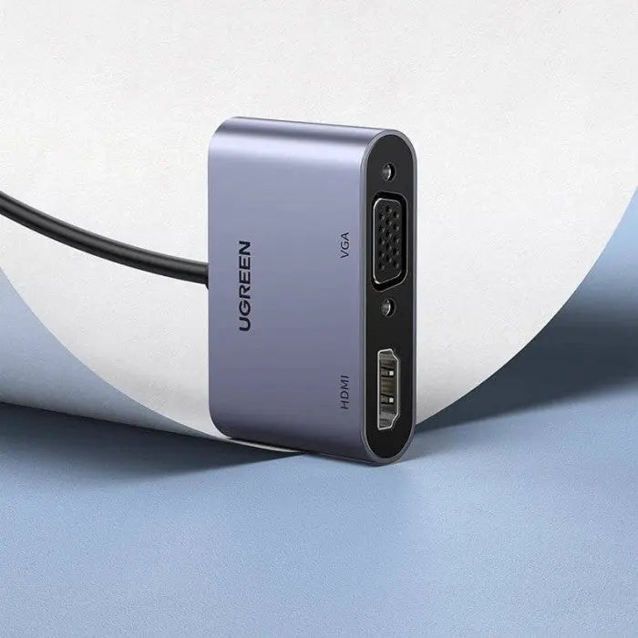 UGREEN USB 3.0 to HDMI & VGA Adapter (20518) – 1080p@60Hz