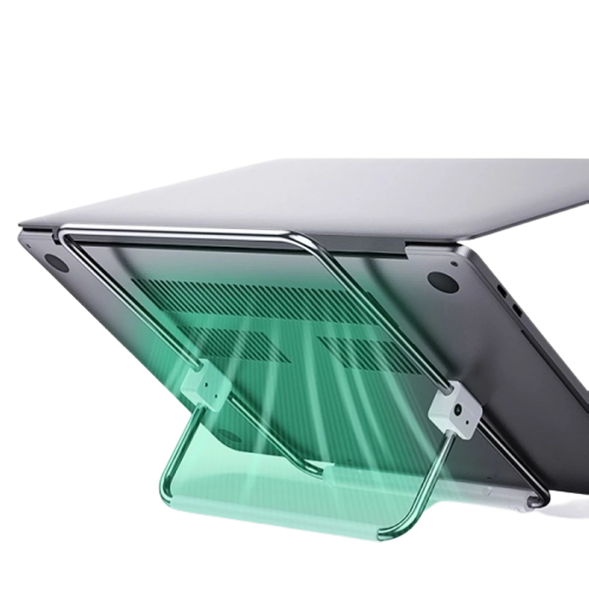 UGREEN LP230 Foldable Laptop Stand 11-17.3" – Stainless Steel (80348)