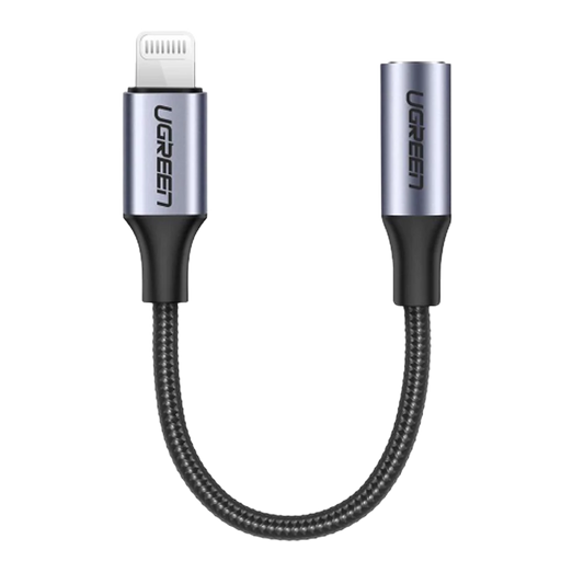 UGREEN Lightning to 3.5mm AUX Adapter (30756) – 10cm