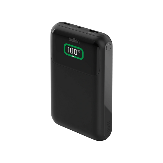 Belkin BoostCharge Pro 3-port laptop power bank 20K with digital display