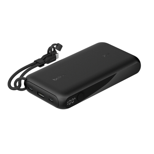 Belkin BoostCharge power bank 20K with display and detachable cable