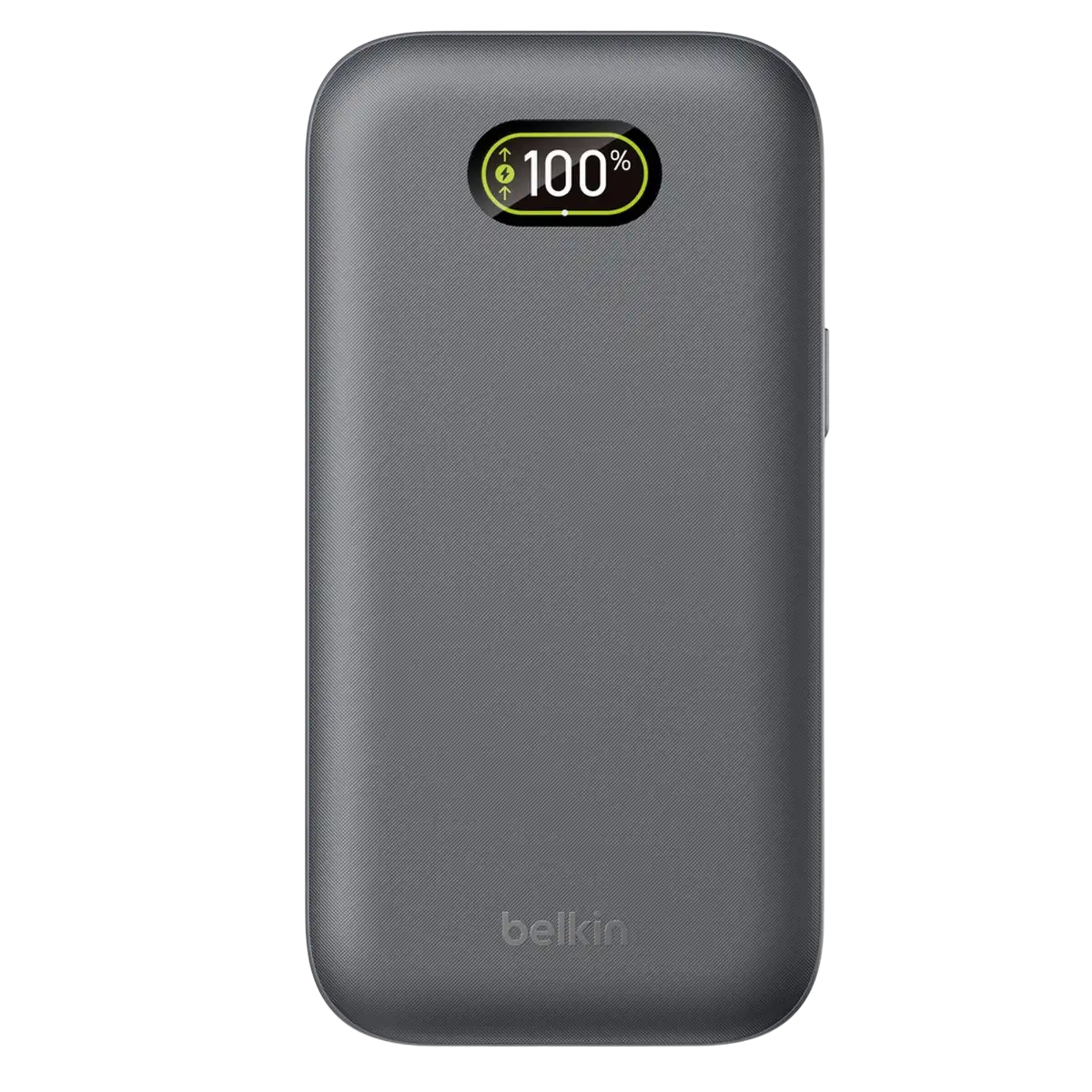 Belkin BPB040 power bank front with battery display