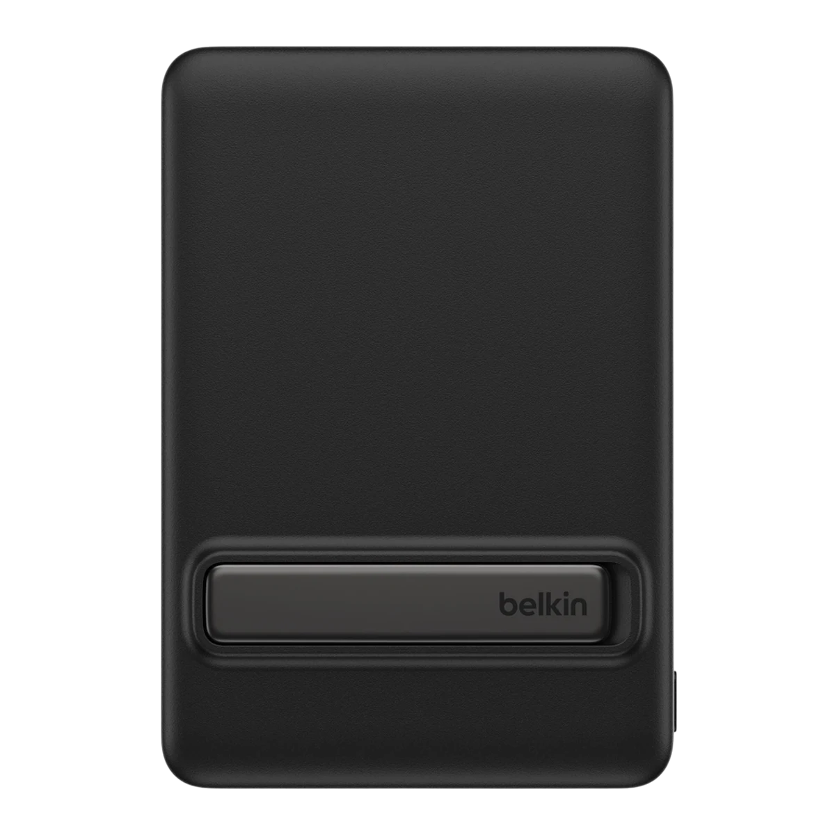 Belkin BPD016 black power bank back with kickstand