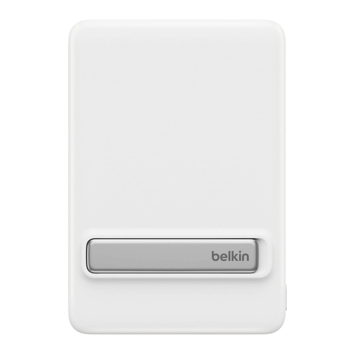 Belkin BPD016 white power bank back with kickstand