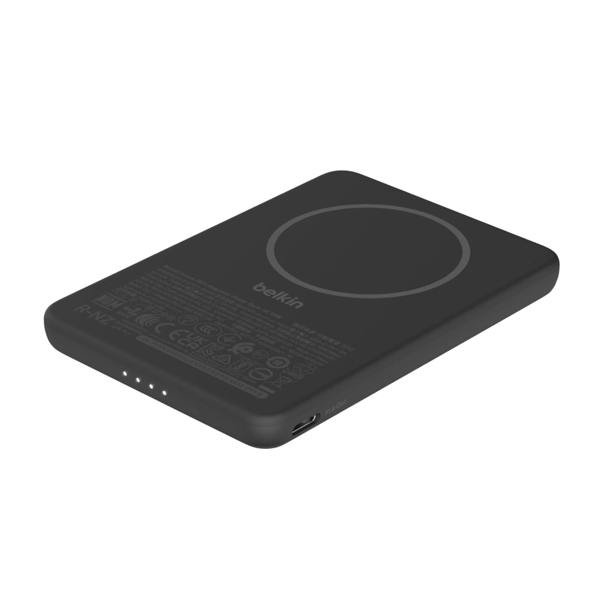 Belkin BPD020 magnetic power bank, angled