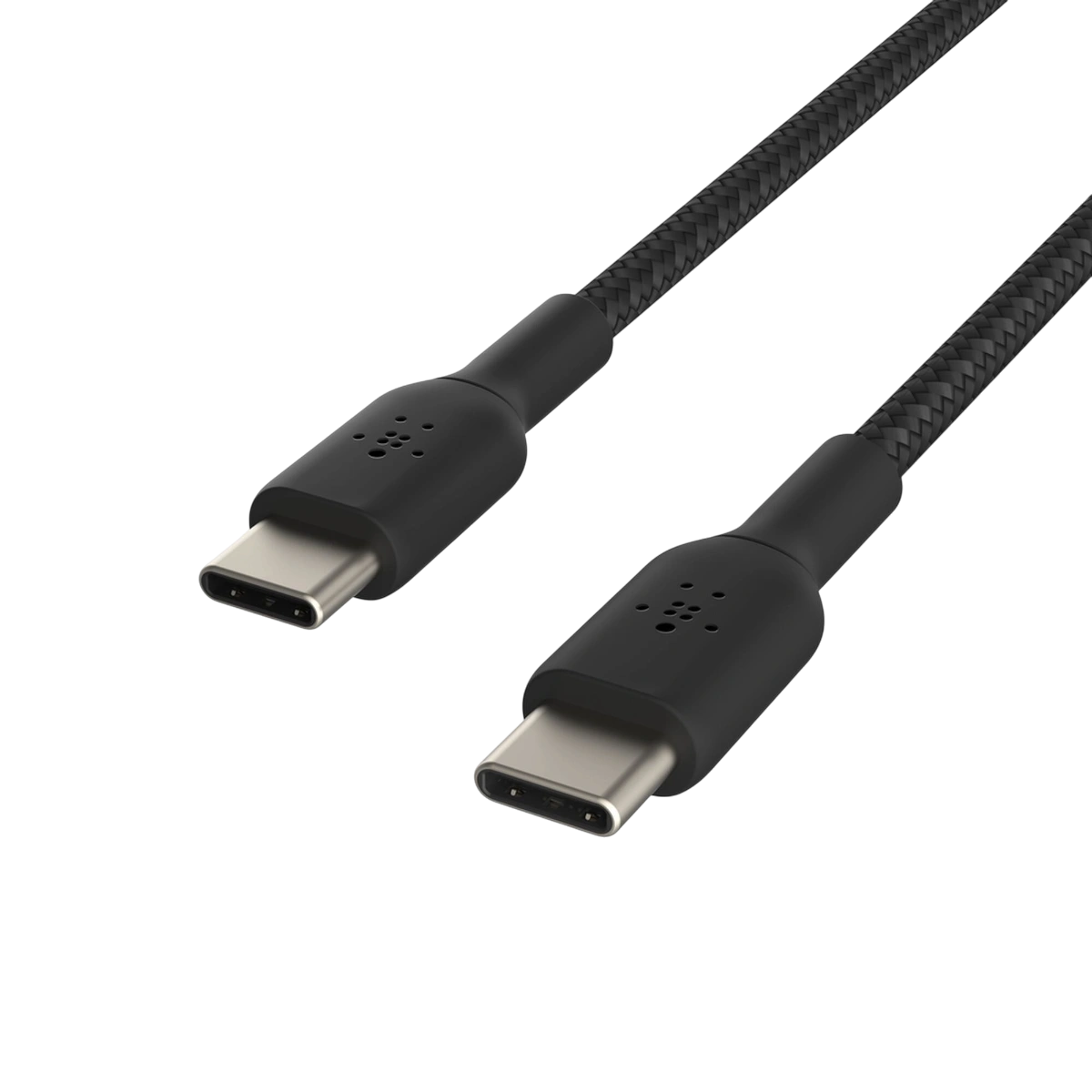 Belkin braided USB-C to USB-C cable, angled connectors