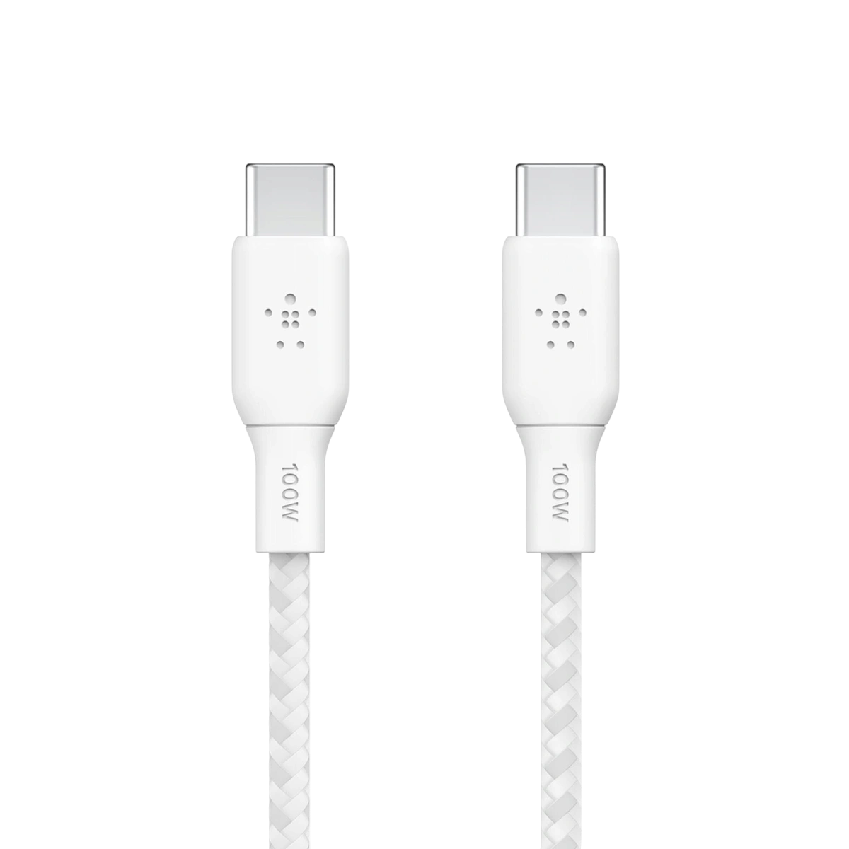 Belkin BoostCharge 100W braided USB-C to USB-C cable 2m, white