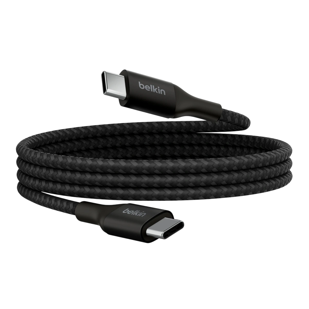 Belkin CAB015 USB-C cable 1m coiled, black