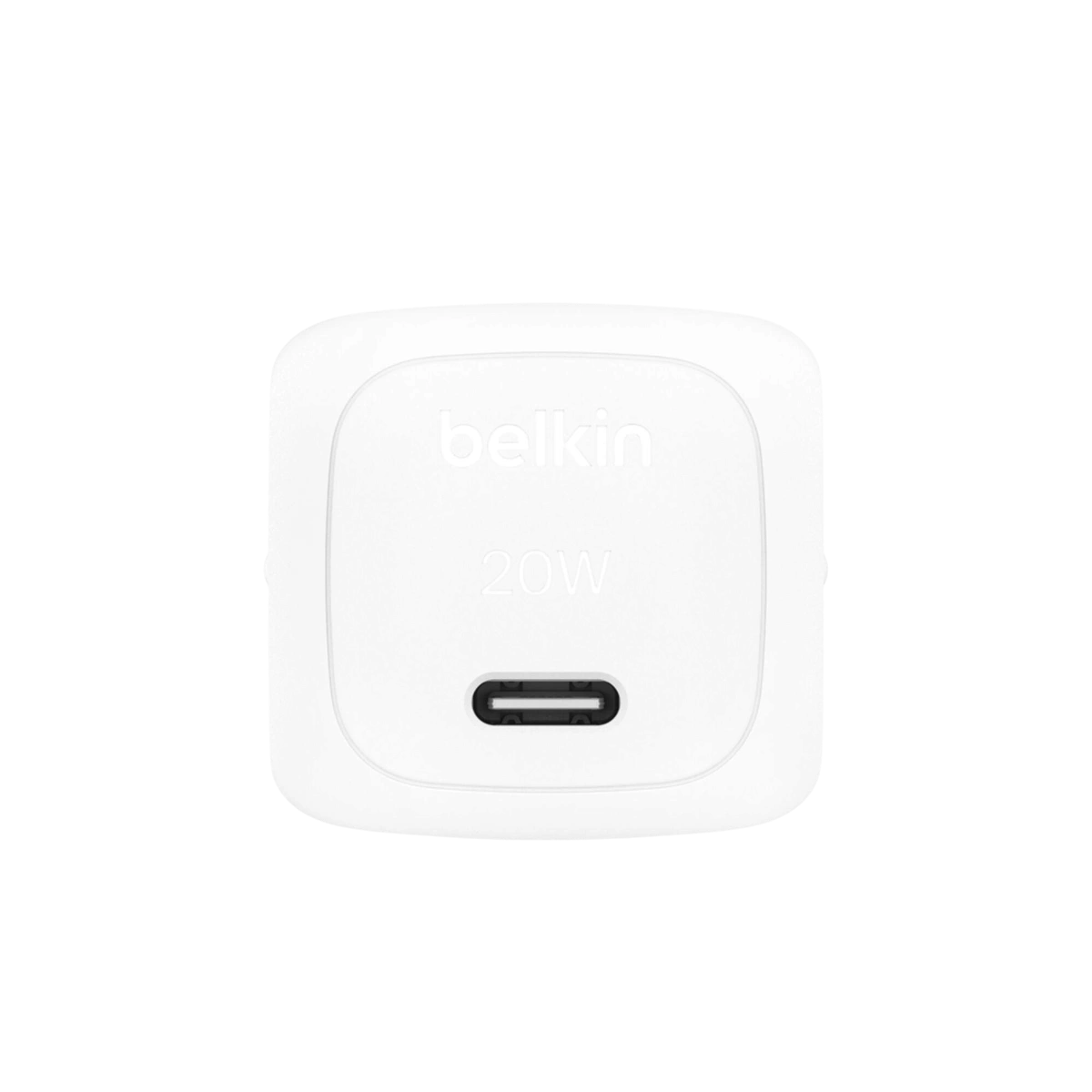 Belkin WCA009 20W charger front with USB-C port