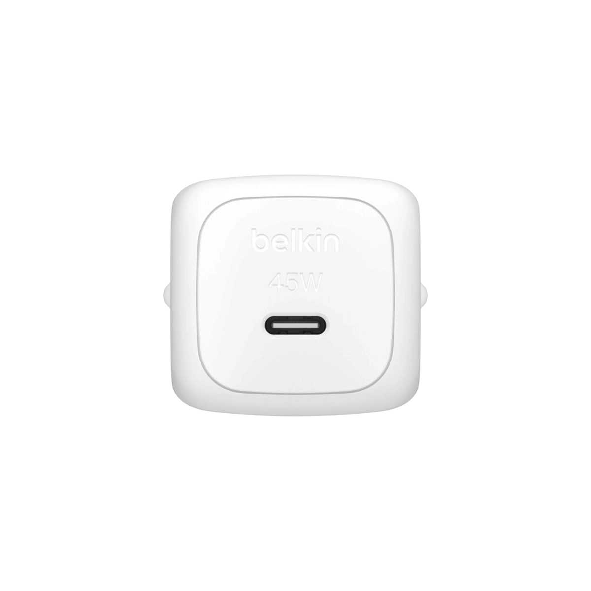 Belkin WCA013 45W charger front with USB-C port