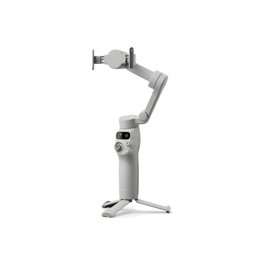 DJI Osmo Mobile 7, with built-in tripod