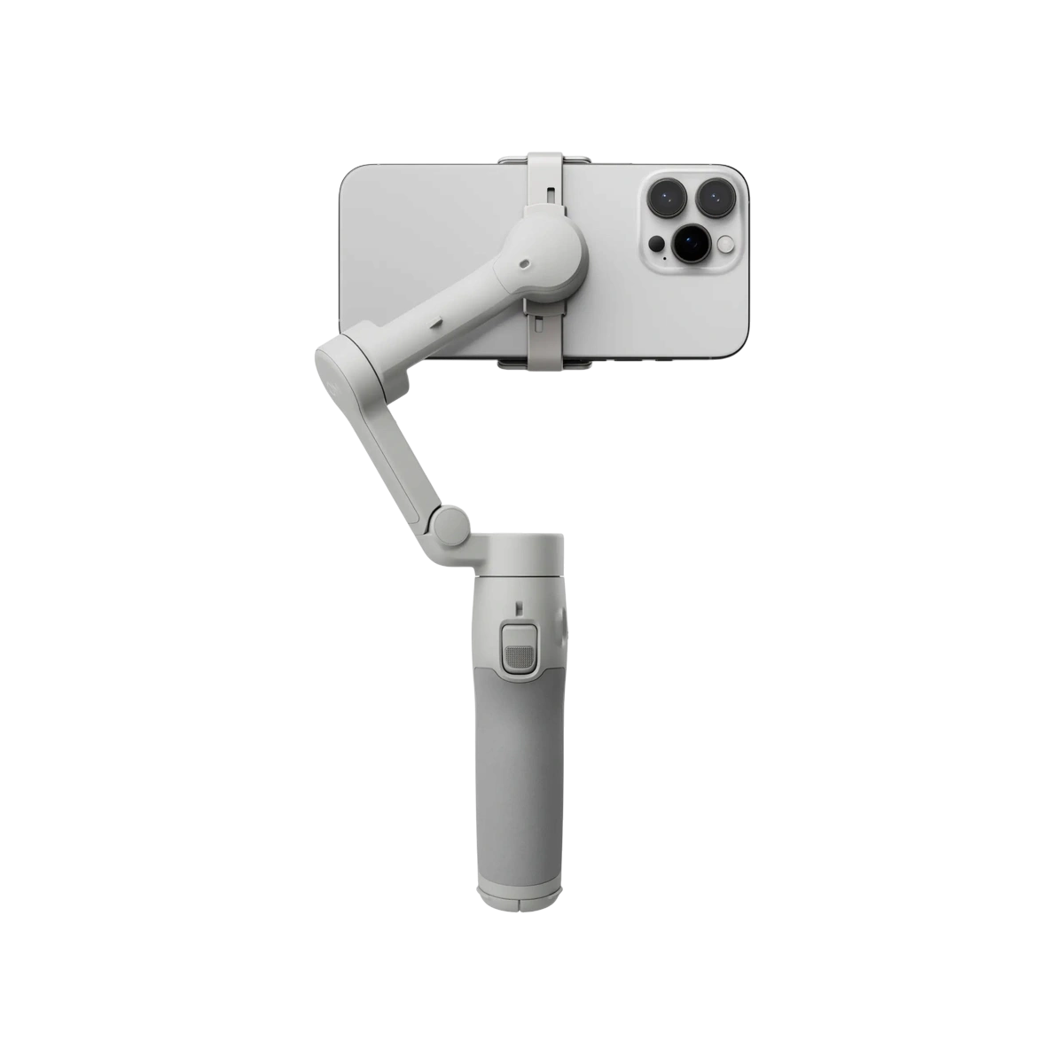 DJI Osmo Mobile 7, back view with phone