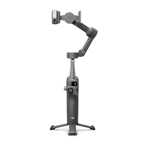DJI Osmo Mobile 7P, with built-in tripod
