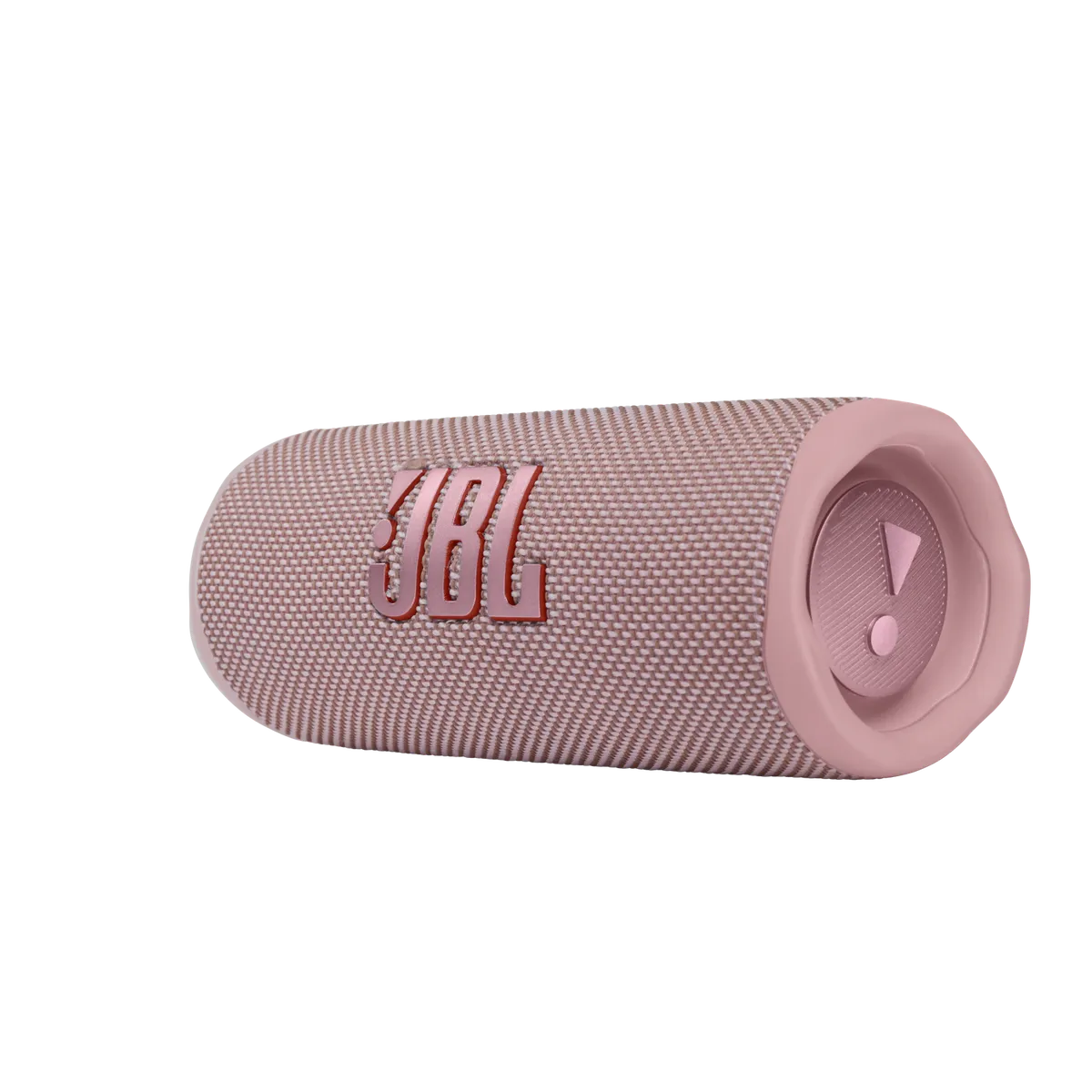 JBL Flip 6 in Pink, three-quarter view