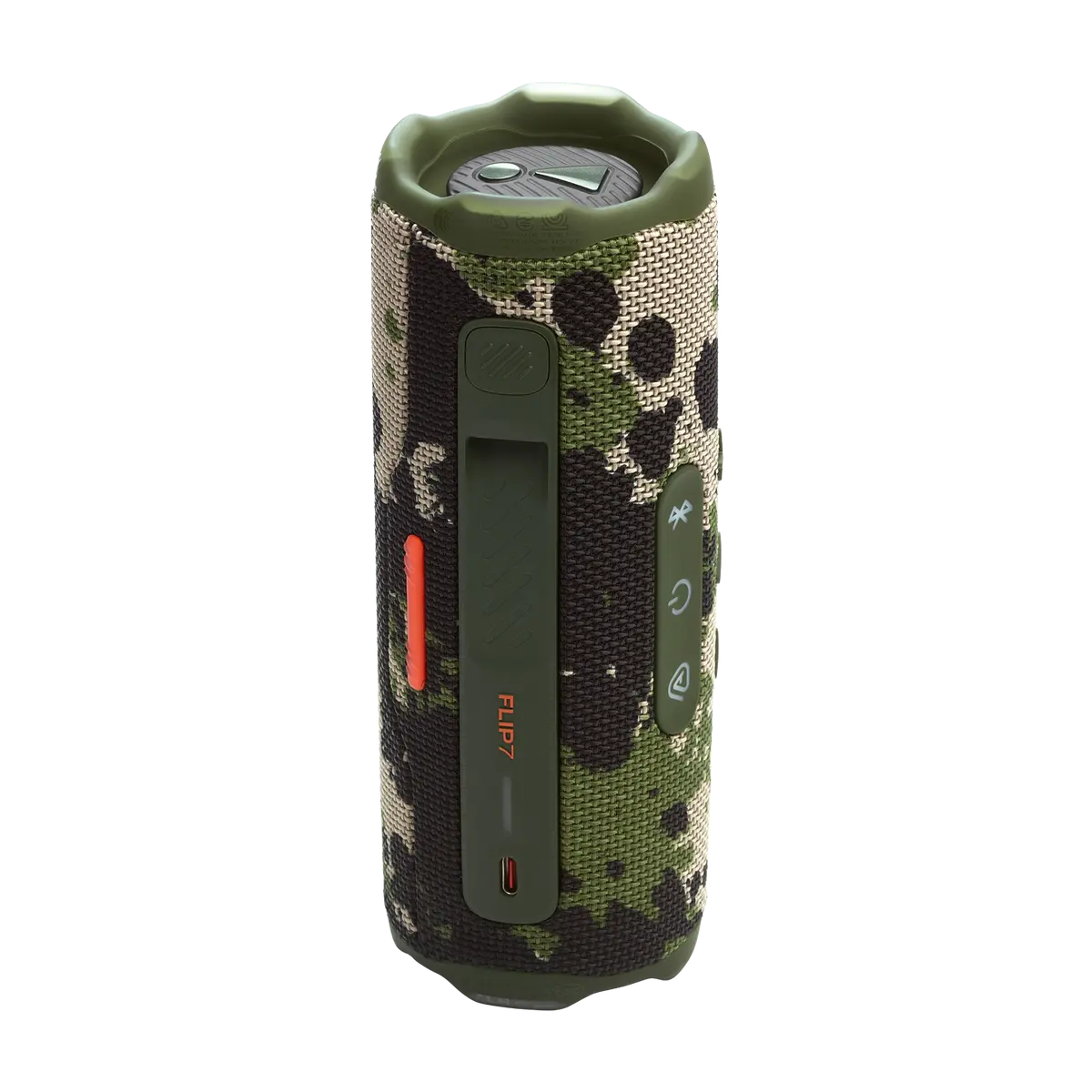 JBL Flip 7 in Squad (Camo), back