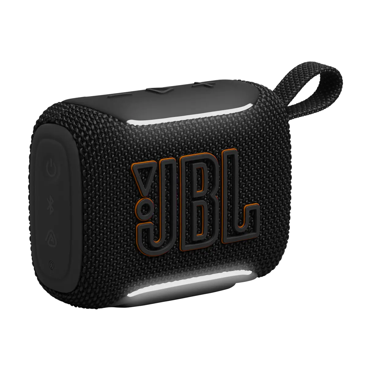 JBL Go 5 in Black, front angle