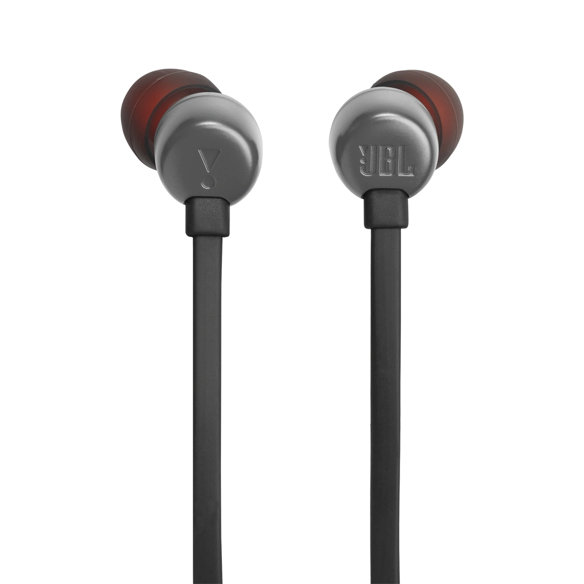 JBL Tune 310C in Black, earbuds front