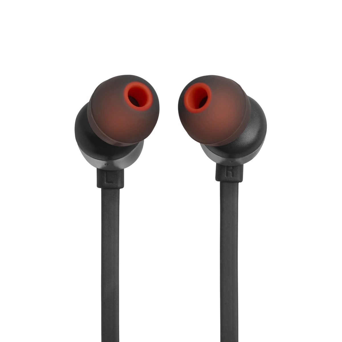JBL Tune 310C in Black, earbuds back