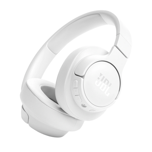 JBL Tune 720BT in White, angled view