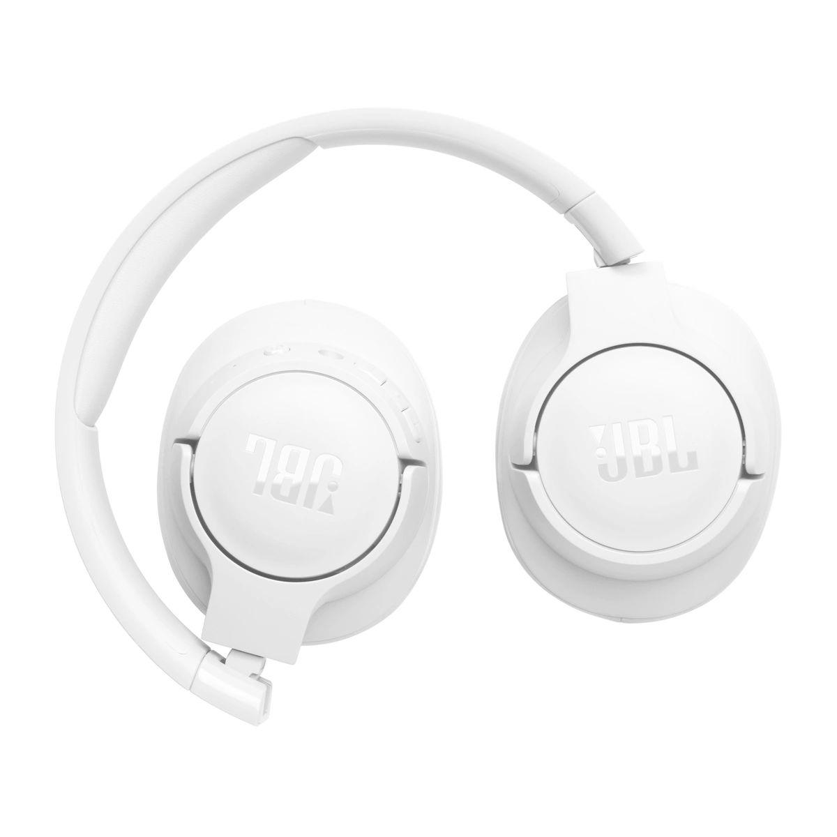 JBL Tune 720BT in White, folded