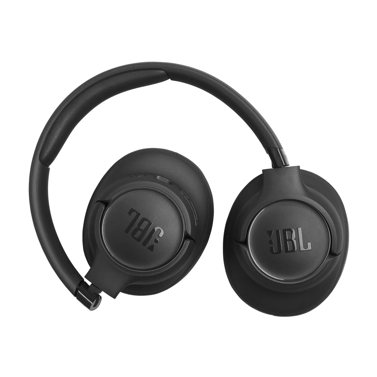 JBL Tune 730BT in Black, folded