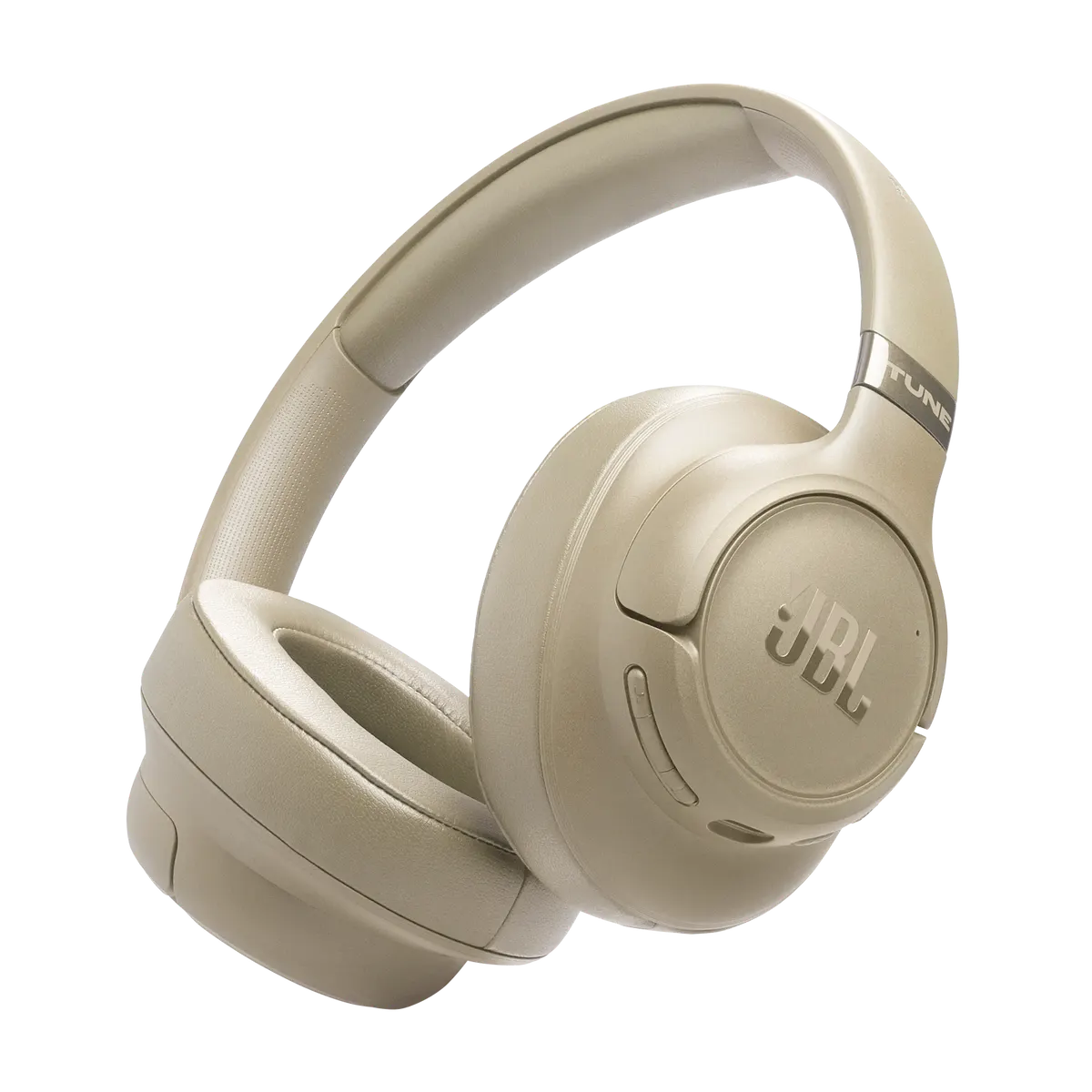 JBL Tune 780NC in Beige, angled view