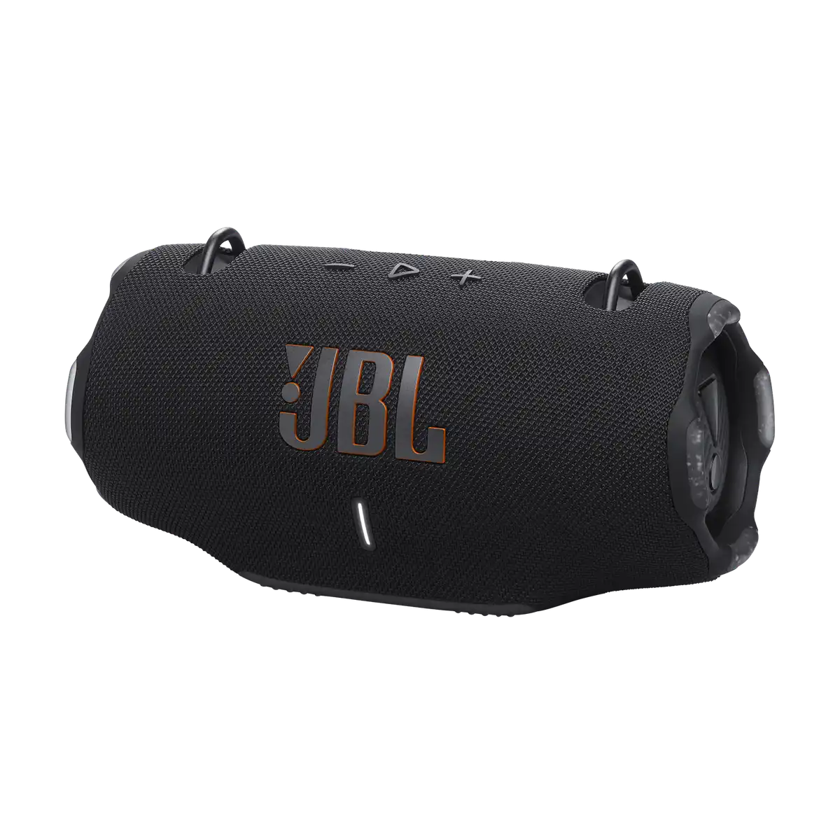 JBL Xtreme 4 in Black, three-quarter view