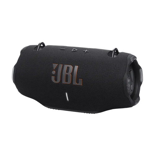 JBL Xtreme 4 in Black, three-quarter view