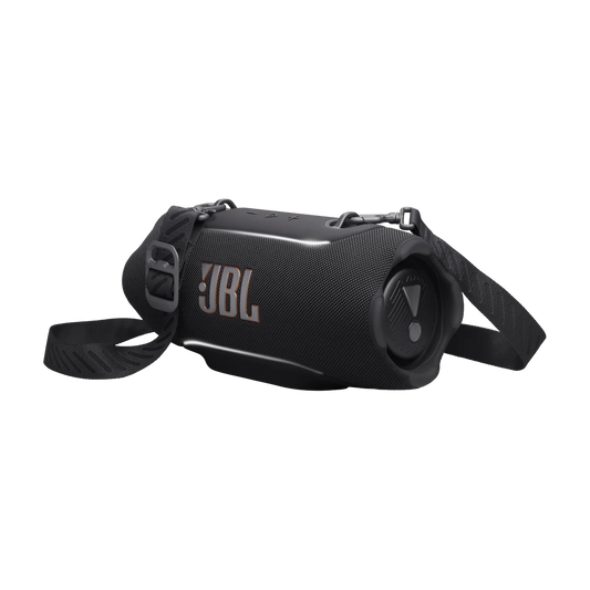 JBL Xtreme 5 in Black, three-quarter view