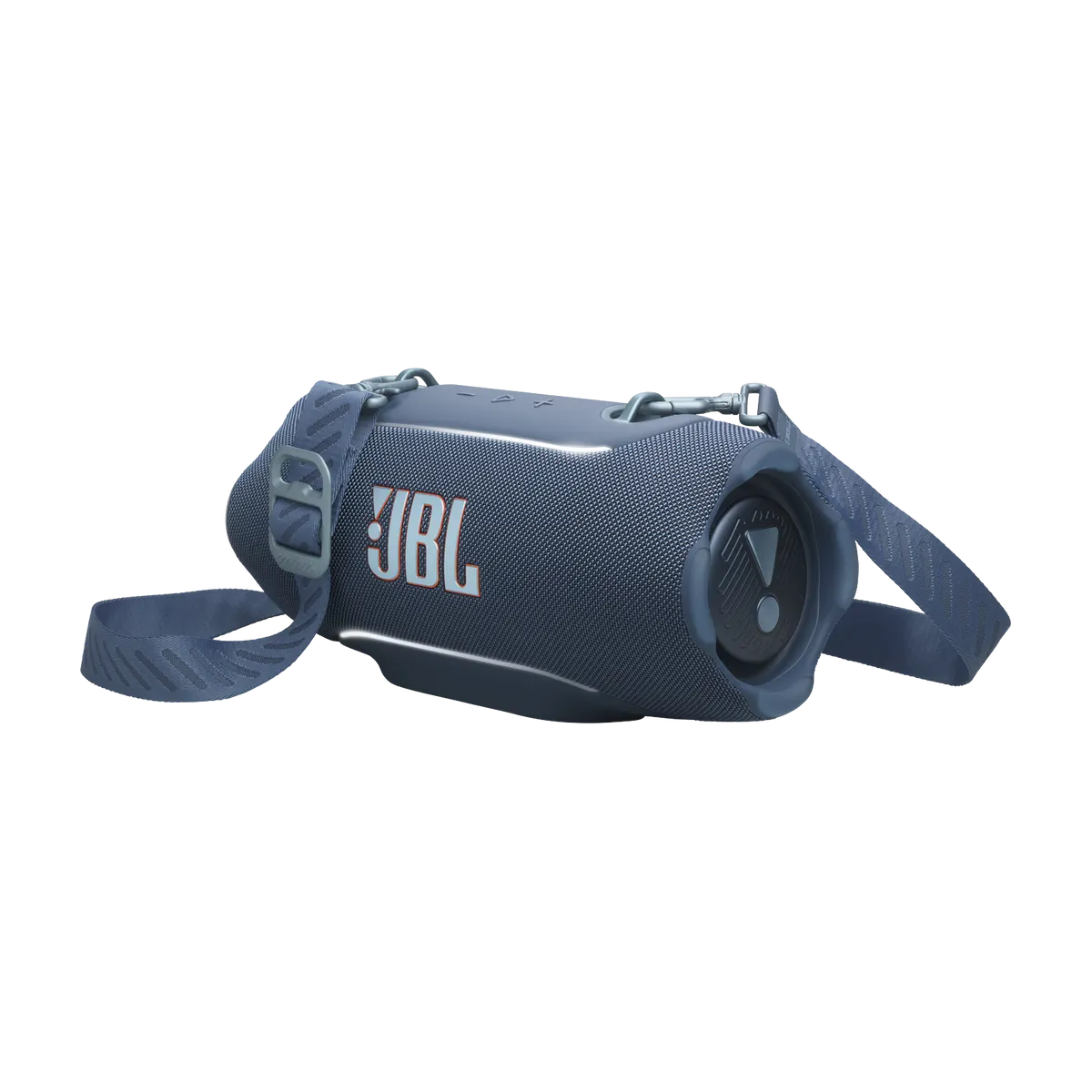 JBL Xtreme 5 in Blue, three-quarter view