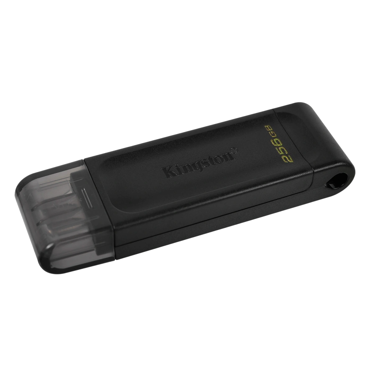 Kingston DataTraveler 70 256GB, angled view