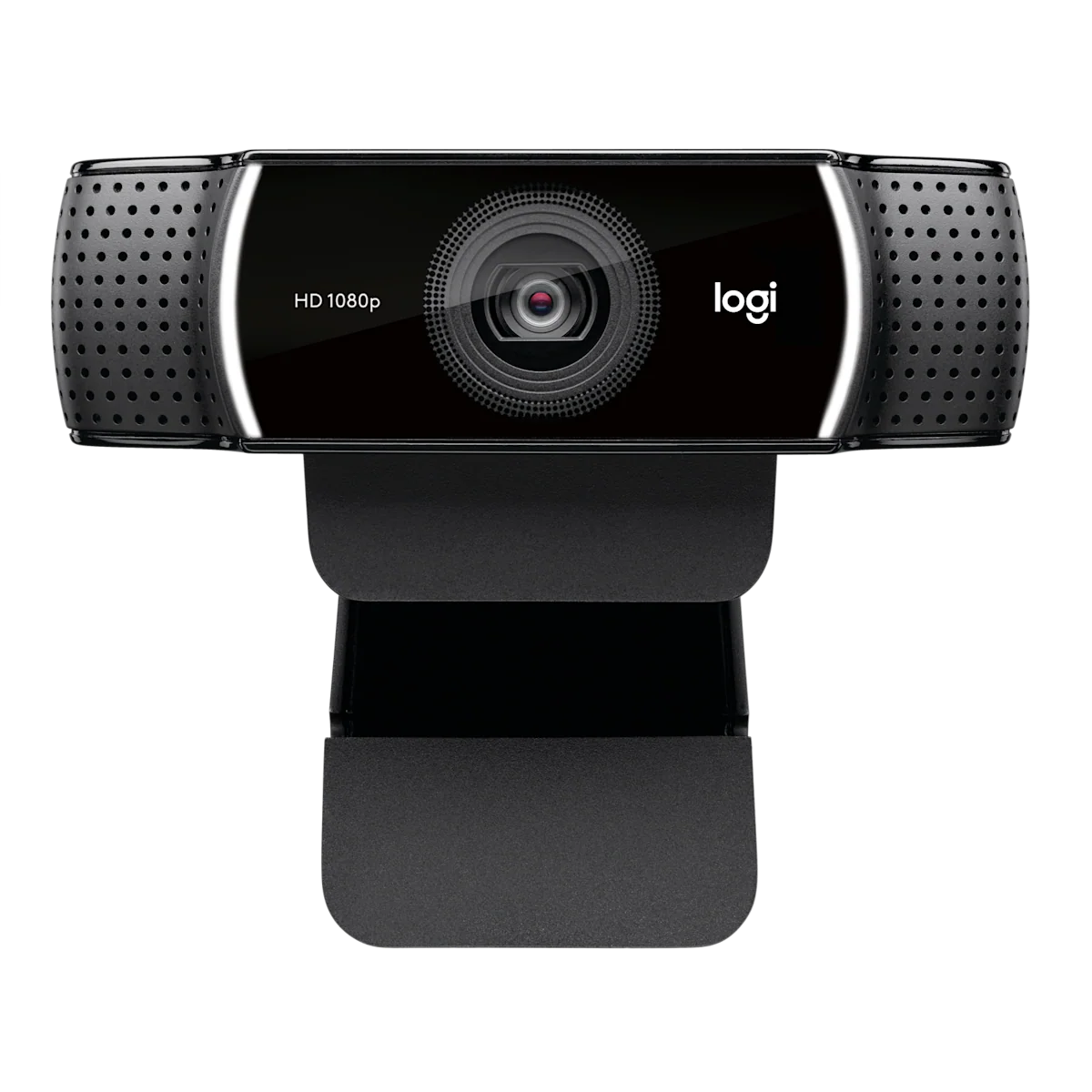 Logitech C922 Pro Stream webcam, front view