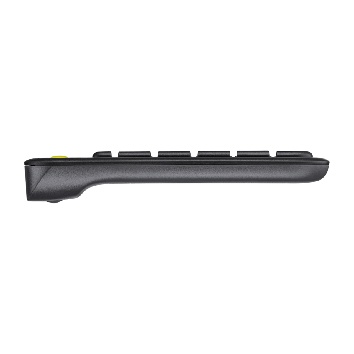 Logitech K400 Plus keyboard, side profile
